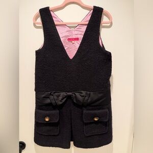 Black Sleeveless Mini Dress